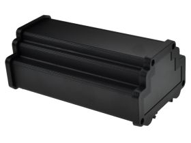 Obudowa; na szynę DIN; D9MGS-PBK-V0; aluminium; 166,7mm; 98,3mm; 69mm; IP66; czarny; Gainta; 0...+70°C; RoHS; śruby ze stali nie