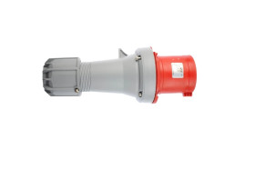 Wtyczka przenośna 63A 5P 400V czerwona IP44 POWER TWIST 0351-6