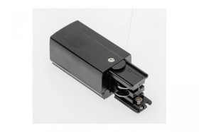 Końcówka zasilająca do szynoprzewodu 3-fazowego prawa czarna XAE-KZASPC-10