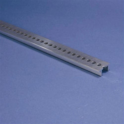 Szyna montażowa 2000mm aluminium perforowana CABS 2m 549300 /2szt./