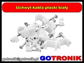 Uchwyt kabla płaski 10/6 mm