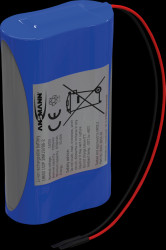 2447-3033-20 Lithium-ion rechargeable battery pack, 3.63 V, 7000 mAh, 1S2P