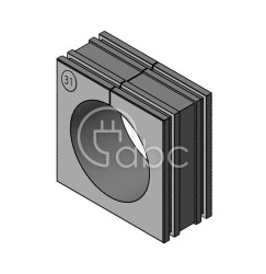 Moduł uszczelniający KT duży, KT 31, z otworem 1x31-32 mm, 41231