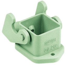 Surface mount housing, size 3A, PC, M20, straight, longitudinal bow locking, IP44/IP65/IP67, 09200030320
