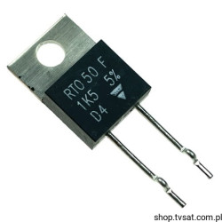 RTO050F15000JT Resistor 1.5 kOhm 5% 50W TO220-2 VISHAYSFER