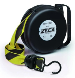 Zwijadło taśmy bezpieczeństwa czarno-żółtej 8m 9801BY