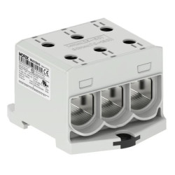 Złączka OTL150-3 kolor szary 3xAl/Cu 25-150mm 1000V AC / 1500V DC Zacisk uniwersalny MAA3150A10