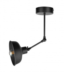 Lampa sufitowa nowoczesna 1xE27 HERMES BLACK