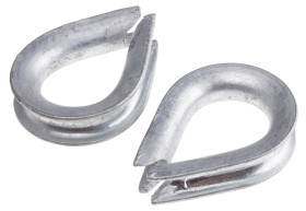 Naparstek, Stal, Galwanizowane, 8mm