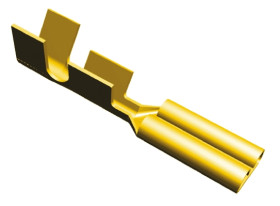 Konektor płaski Żeński 2.79 x 0.51mm długość 16.1mm Izolacja: Nieizolowane