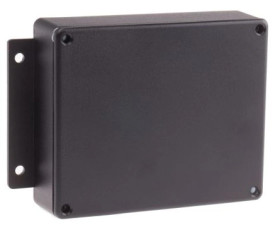 Obudowa ekranowana Czarny z kołnierzem IP66 Neopren, 139.8 x 89.7 x 55.2mm, RS PRO