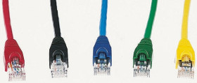Kabel Ethernet Cat6 długość 1m Z zakończeniem Brand-Rex LSZH