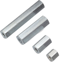 Hexagon spacer bolt, internal/internal thread, M2.5/M2.5, 10 mm, steel, 970100151