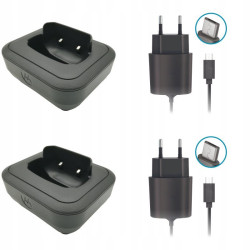 Ładowarka stacjonarna Motorola T62 T82 zestaw 2szt + 2szt zasilacze , biurkowa