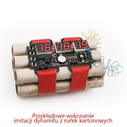 Zestaw AVT3128C DEVASTATOR Bombowy zegarek, zestaw zmontowany