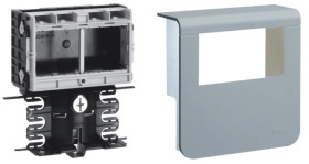 Pusty nośnik urządzeń SL 20x80mm kolor aluminium SL20080903D1