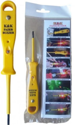 FAZER Tester napięcia Próbnik napięcia Wskaźnik napięcia Detektor napięcia i przewodów 3-500V Wielofunkcyjny tester napięcia