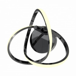 Kinkiet lampa ścienna INDIGO kolor czarny/złoty, chrom metal/aluminium, tworzywo sztuczne, LED 1600 Lm 3000K IP20 MB9717-1-3BCN