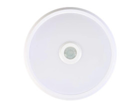 Oprawa LED natynkowa ARGES z czujnikiem ruchu PIR 12W, okrągła, 4000K