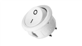 Włącznik Do Obudowy Kołyskowy Okrągły Bi Ały