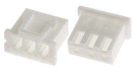 Obudowa złącza 3-pinowe -rzędowe raster: 2.5mm JST Żeński Montaż na kablu XHP Złącze do zagniatania serii XH,