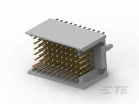 Listwa stykowa PCB 77-pinowe Z-PACK HM raster: 2 mm Pionowy 7-rzędowe TE Connectivity Płyta Bez osłony