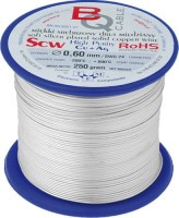 DRUTAG050-025B Drut srebrzony 0.5 szpulka 250g (ok.150 m) producent BQ CABLE