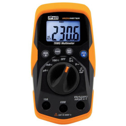 HT Instruments 1010240 IRONMETER Handheld Multimeter TRMS CAT III 600V 4000ct