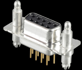 16-002143 D-Sub 9-pin socket, SnapLock