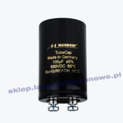 Kondensator TCAP 100uF/550V Chassis Mundorf