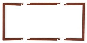 Ramka wypełniająca podwójna serii DECO