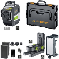 Laserliner 031.410L Laserliner 3G Pro Green line laser level 360-degree