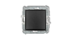 Mini Przycisk Jednobiegunowy Grafitowy 11Mwp-4.1