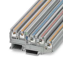 Część do listwy zaciskowej Phoenix Contact 14AWGWciskane PTIO 1 13.5A 250 V