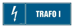 ZNAK - HH038 Trafo I 30 x 10 cm FN - Folia samoprzylepna