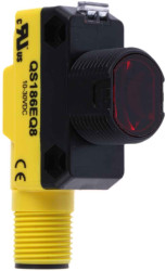 Czujniki fotoelektryczne cylindryczny Banner zakres 20 m LED