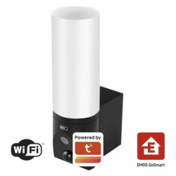 Zewnętrzna kamera obrotowa IP-310 TORCH z Wi-Fi, czujnikiem ruchu i lampą, IP65 czarna H4065