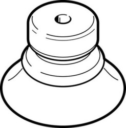 Przyssawka montażowa śr: 50mm Festo 72.6N NBR