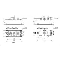 MTC160-12-216F3 Thyristor Module