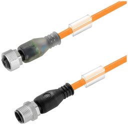 Weidmüller 2812571000 Kabel połączeniowy czujnika/aktuatora SAIL-M12GM12G-4-3LR10TOV, piny: 4, 10.00 m, 1 szt.