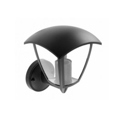 Opr. ogrod. MARINA-UA E27 IP54 kin. gór. czar. GTV