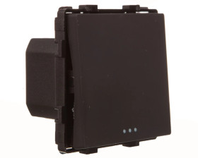 TouchMe Mechanizm łącznik pojedynczy schodowy czarny ME602B