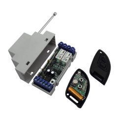 AVT5455 C - zdalny włącznik dwukanałowy 433 MHz (230VAC/5A). Zmontowany zestaw