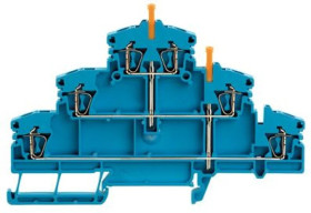 Złączka szynowa przelotowa ZDLD 2.5-2VN BL 1782330000 /25szt./