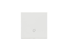 SIMON 55 Klawisz pojedynczy z piktogramem "dzwonek" do: SP1M jasnoszary mat TKWD1/114 KONTAKT SIMON