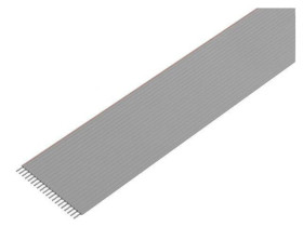 3625-10 Przewód o dł 30m wstążkowy 1mm linka Cu nieekranowany PVC szary