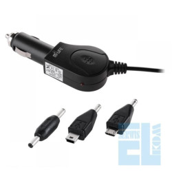 ŁADOWARKA SAMOCHODOWA UNIW. MLIFE 2A GN. 3,5 +WTYK MINI MICRO USB JACK /ML0458