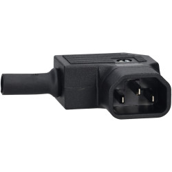 Bulgin PX0686/SE 10A 250V 3P C14 Side Entry Male Connector
