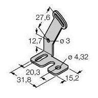 Turck 3067467 Uchwyt montażowy SMBQS18AF 1 szt.