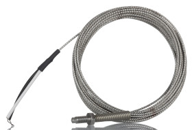 Termopara z dyszą K średnica M6 x 1mm długość 2m Końcówka z gołym kablem RS PRO